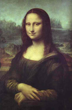    (Leonardo Da Vinci) -   (Mona Lisa)